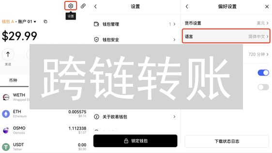 跨链转账：欧易链如何打破区块链孤岛？新手指南！