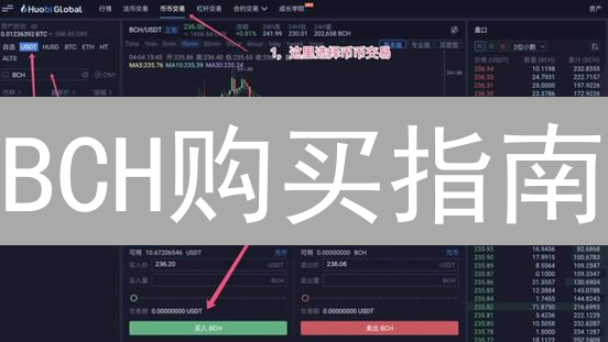 BCH购买指南：HTX新手入门教程，速get交易技巧！