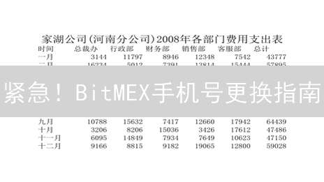 紧急！BitMEX手机号更换指南：手把手教你，避免资产损失！