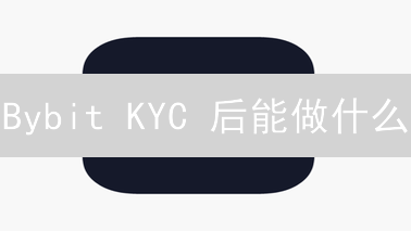 Bybit KYC 后能做什么？解锁提现额度与更多权限！
