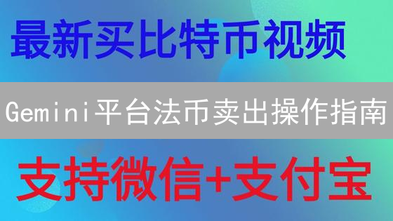 Gemini平台法币卖出操作指南：详细步骤与注意事项