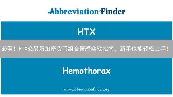 必看！HTX交易所加密货币组合管理实战指南，新手也能轻松上手！